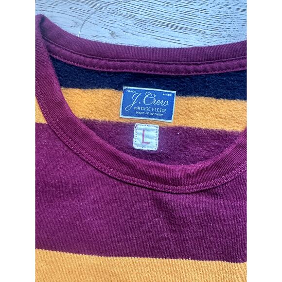 J. Crew Vintage Fleece Sweatshirt Men's Size Large - Picture 4 of 8